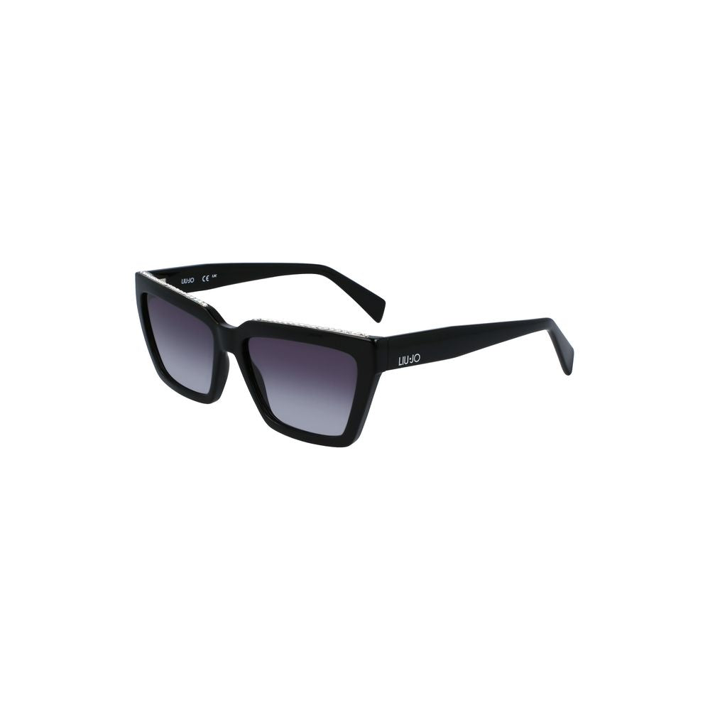 Liu Jo Black Bio Injected Women Sunglass Liu Jo