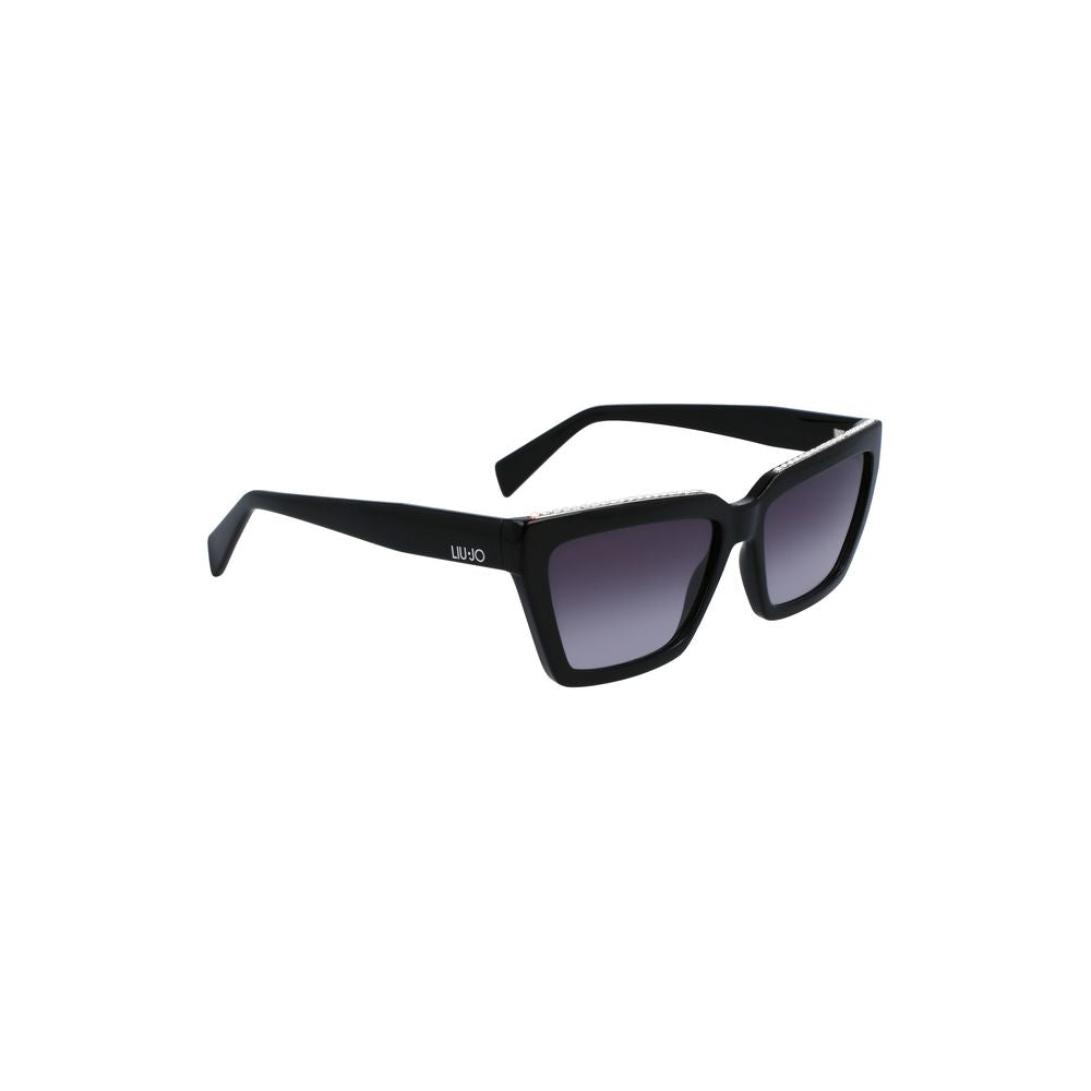 Liu Jo Black Bio Injected Women Sunglass Liu Jo