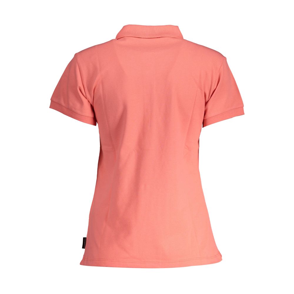 North Sails Pink Cotton Women Polo Shirt North Sails