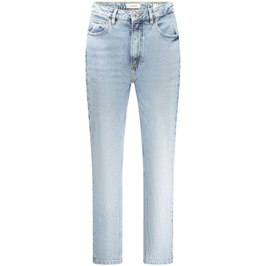 Guess Jeans Light Blue Cotton Women Jeans Guess Jeans