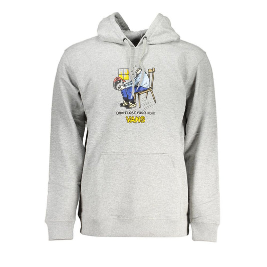 Vans Gray Cotton Men Sweater Vans