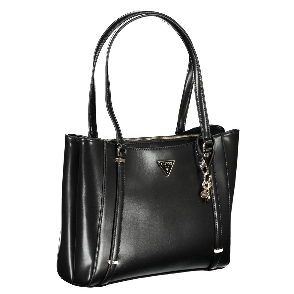 Guess Jeans Black Polyethylene Handbag Guess Jeans
