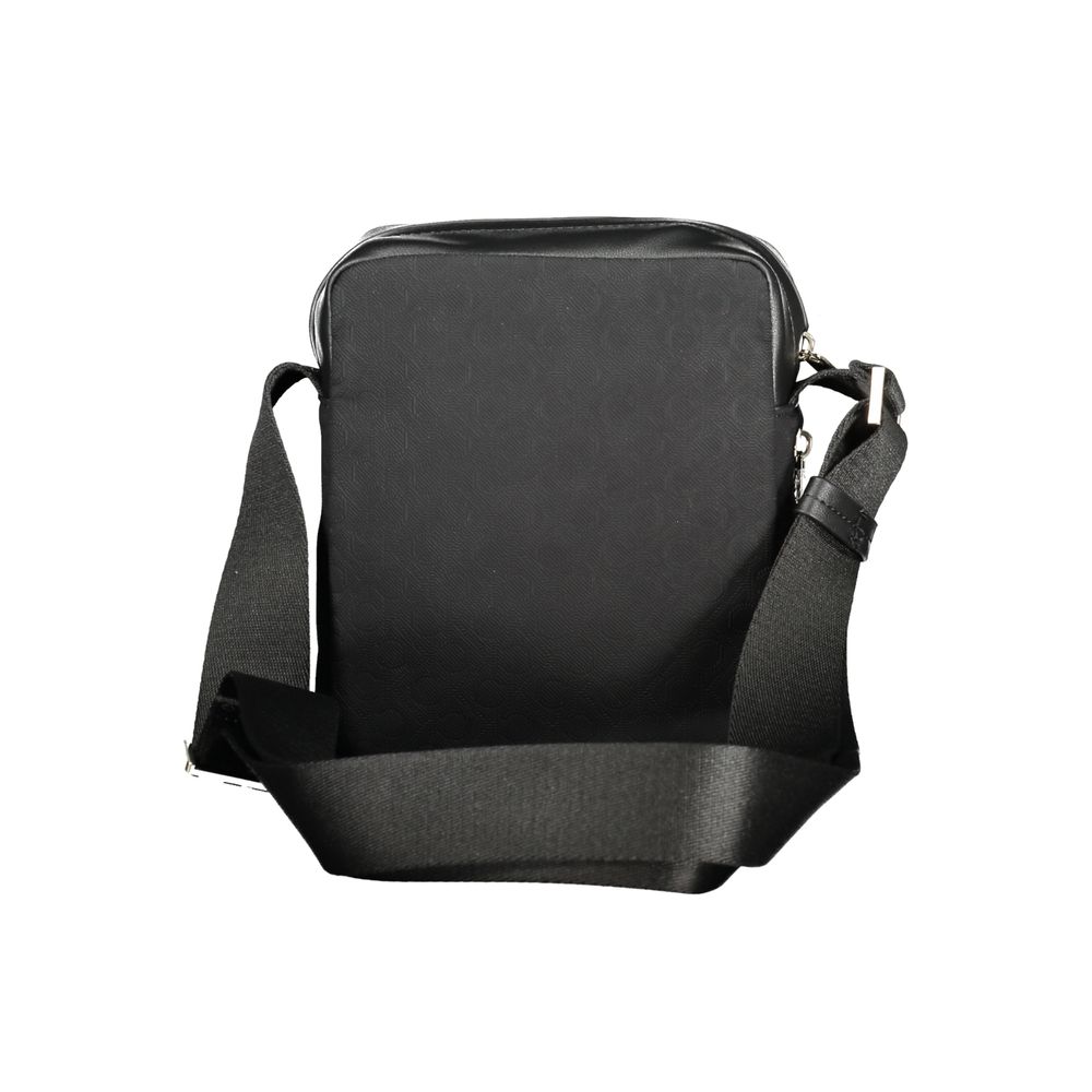 Calvin Klein Black Polyester Men Shoulder Bag Calvin Klein