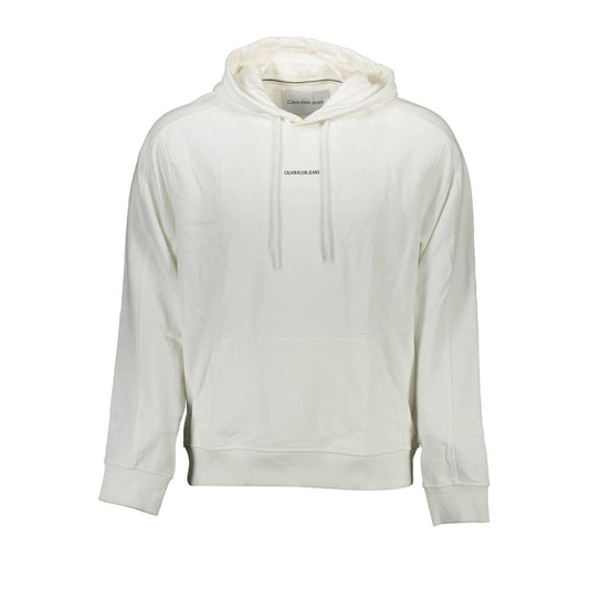 Calvin Klein White Cotton Men Sweater Calvin Klein