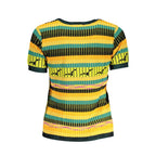 Desigual Giallo Viscosa Women's Sweater Desigual
