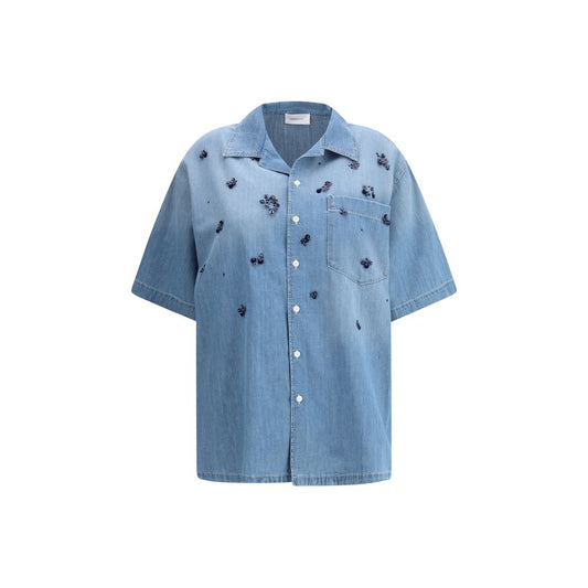 Fabiana Filippi Short sleeve denim Shirt Fabiana Filippi