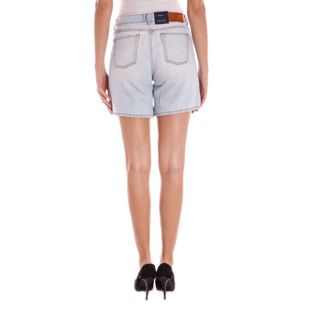 Gant Blue Cotton Women Jeans
