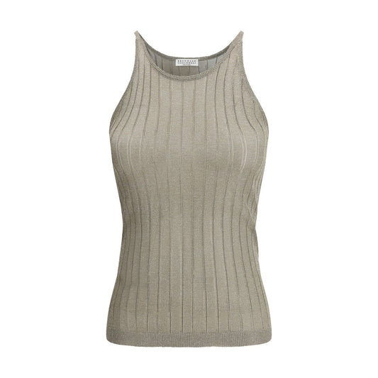 Brunello Cucinelli Lurex Tank Top Brunello Cucinelli