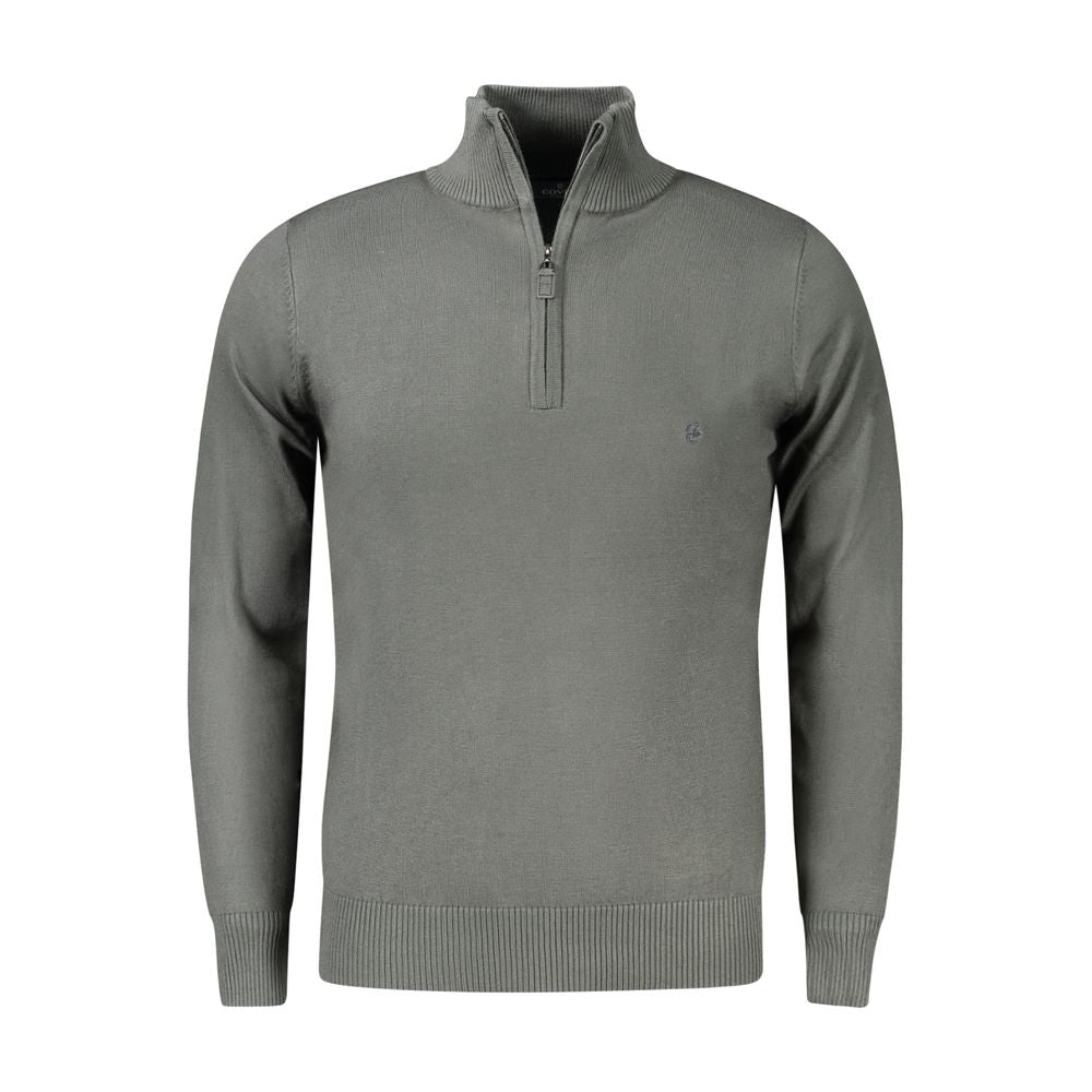 Coveri Moving Green Viscose Men Sweater Coveri Moving