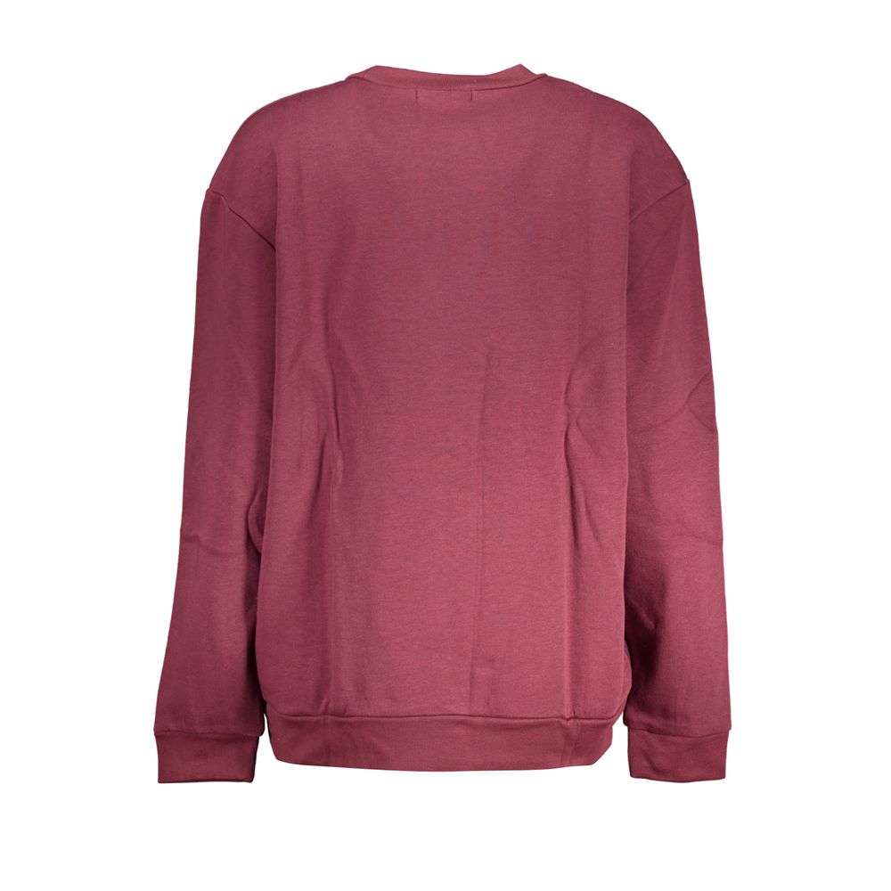 Cavalli Class Viola polyester women's sweatshirt with a relaxed fit and subtle branding, featuring a soft, comfortable fabric.