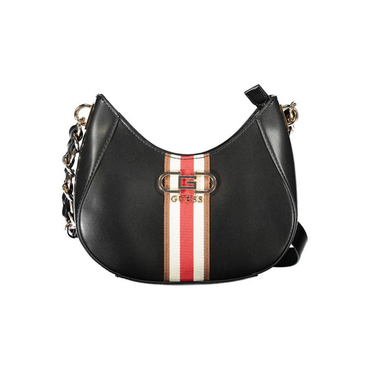 Guess Jeans Black Polyethylene Women Handbag Guess Jeans