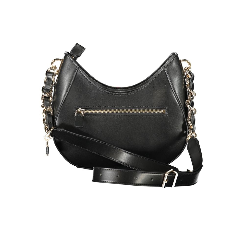 Guess Jeans Black Polyethylene Women Handbag Guess Jeans