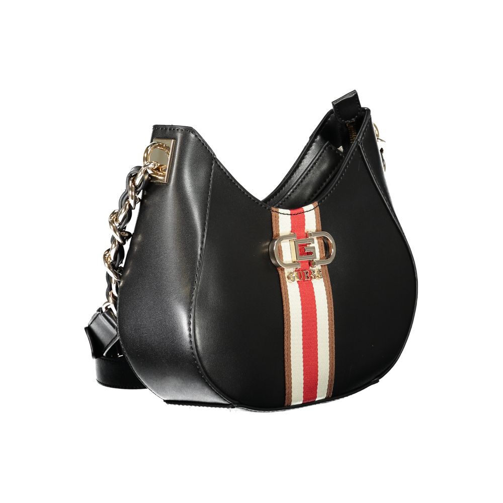 Guess Jeans Black Polyethylene Women Handbag Guess Jeans