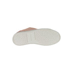 Calvin Klein Rosa leather women's sneaker with white sole and sleek design, showcasing a stylish casual footwear option.