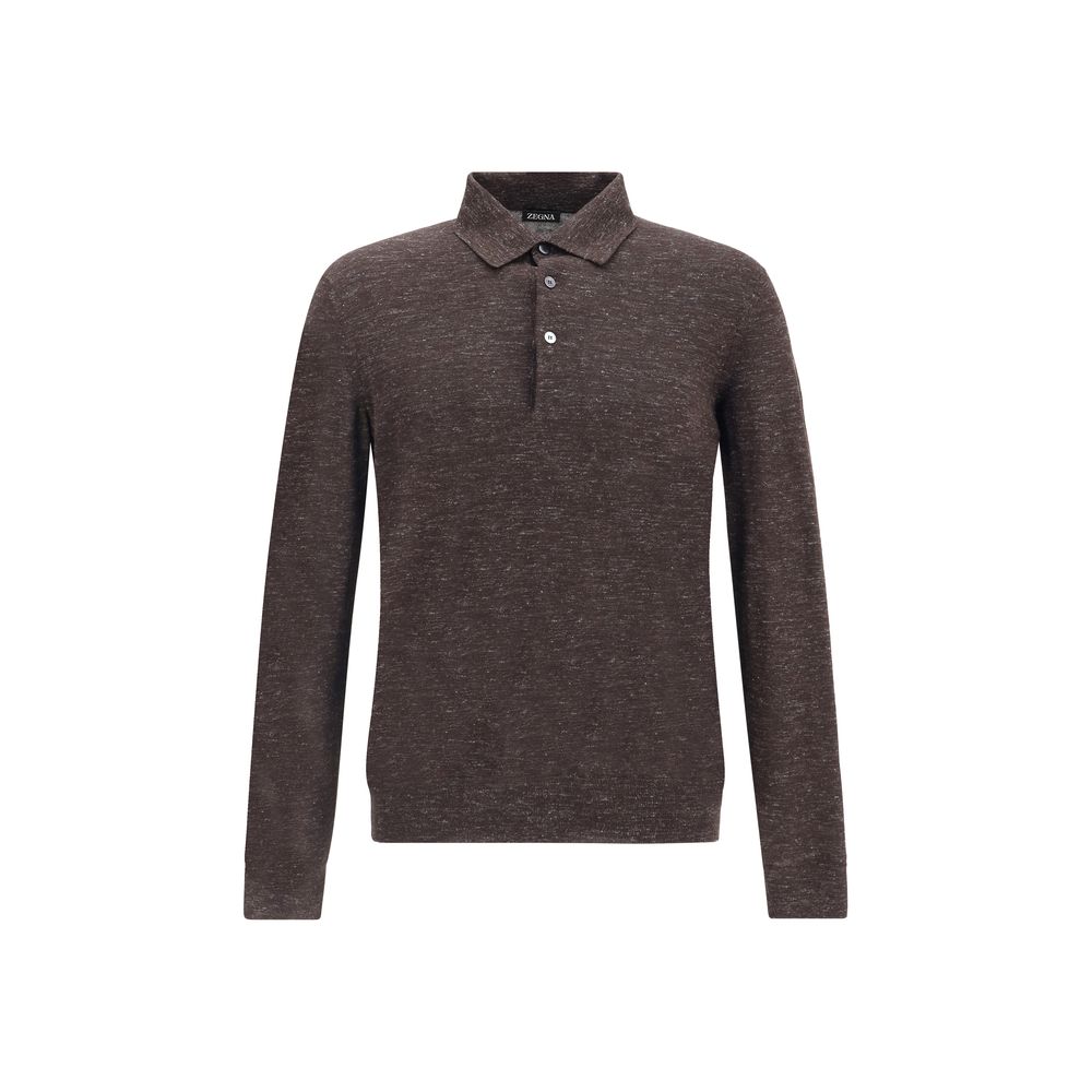 ZEGNA Silk Long Sleeve Top ZEGNA