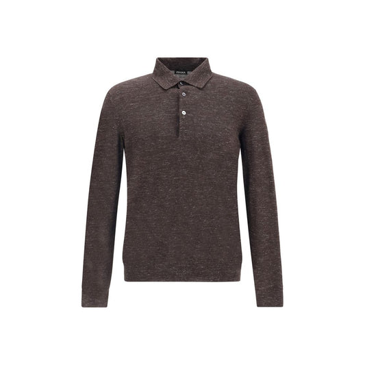 ZEGNA Silk Long Sleeve Top ZEGNA