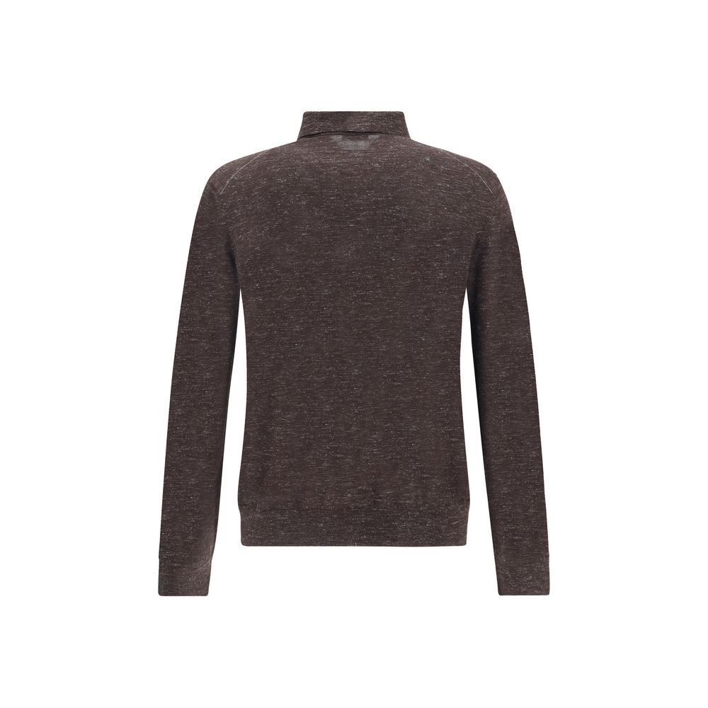 ZEGNA Silk Long Sleeve Top ZEGNA