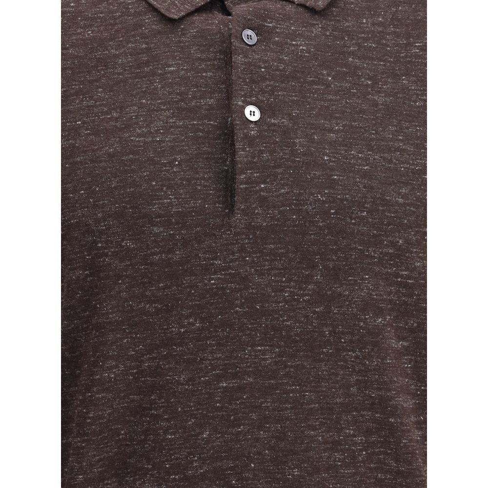 ZEGNA Silk Long Sleeve Top ZEGNA