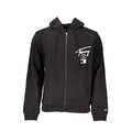 Tommy Hilfiger Black Cotton Mens Sweatshirt Tommy Hilfiger