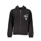 Tommy Hilfiger Black Cotton Mens Sweatshirt Tommy Hilfiger