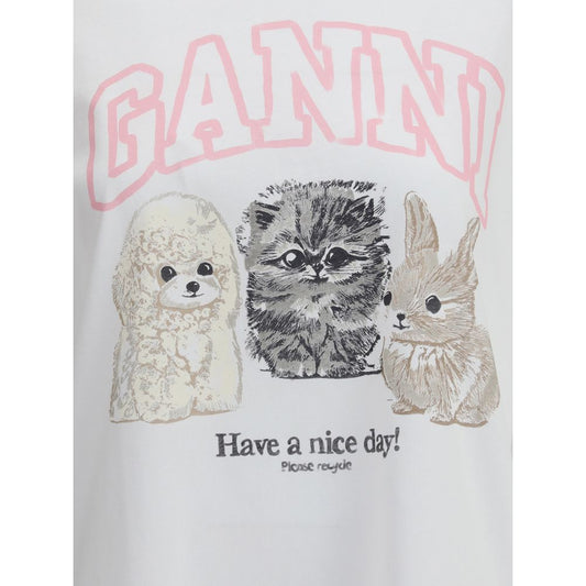 Ganni Have a Nice Day long-sleeved Top Ganni