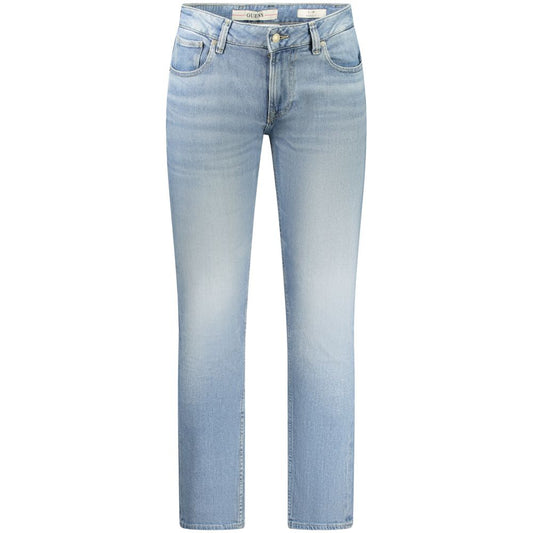 Guess Jeans Blue Cotton Men Jeans Guess Jeans