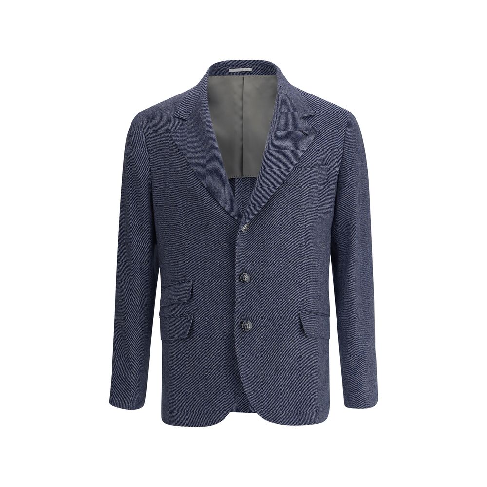 Brunello Cucinelli Wool Blazer Jacket Brunello Cucinelli