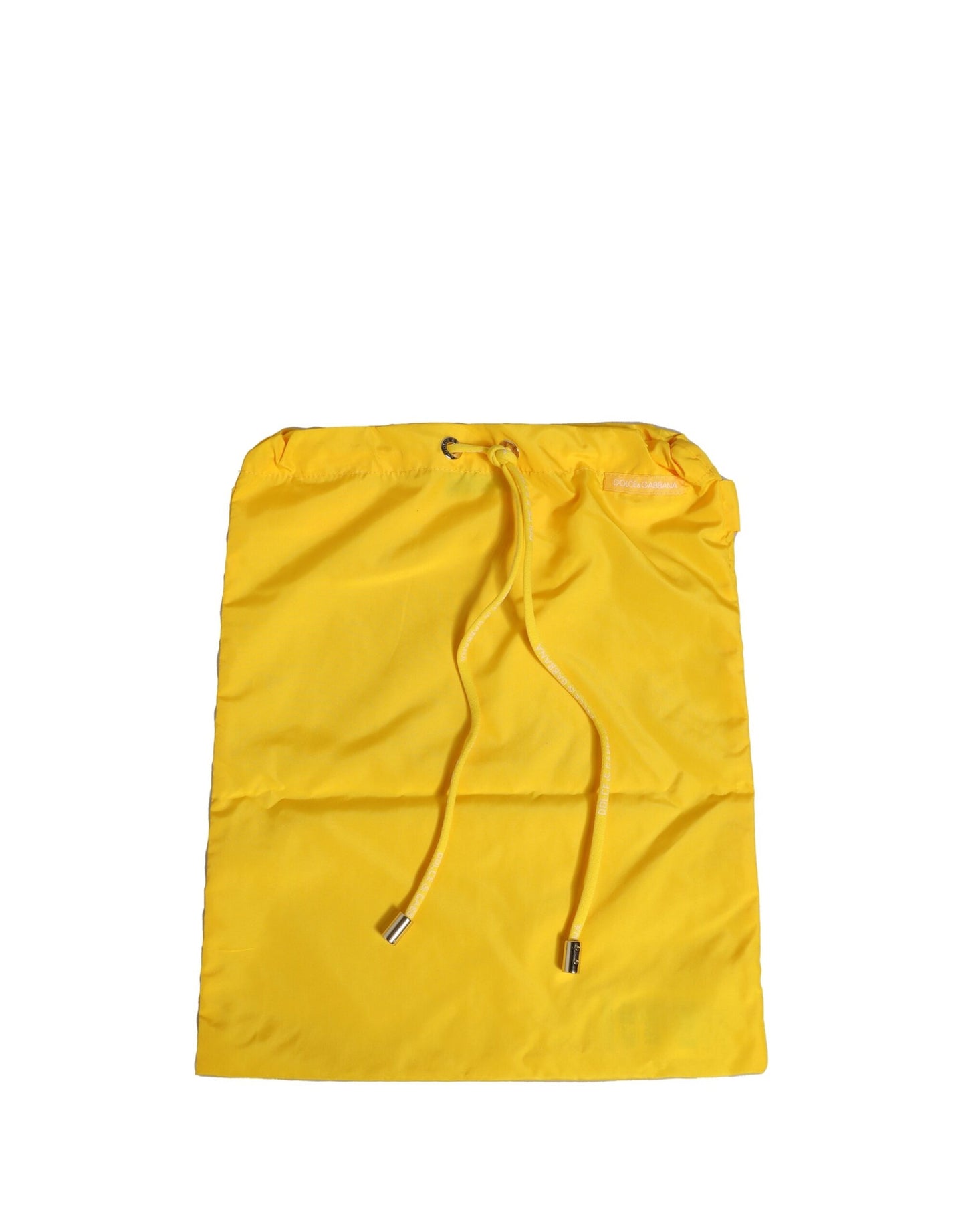 Dolce & Gabbana Yellow Waistband Logo Beachwear Brief Swimwear Dolce & Gabbana