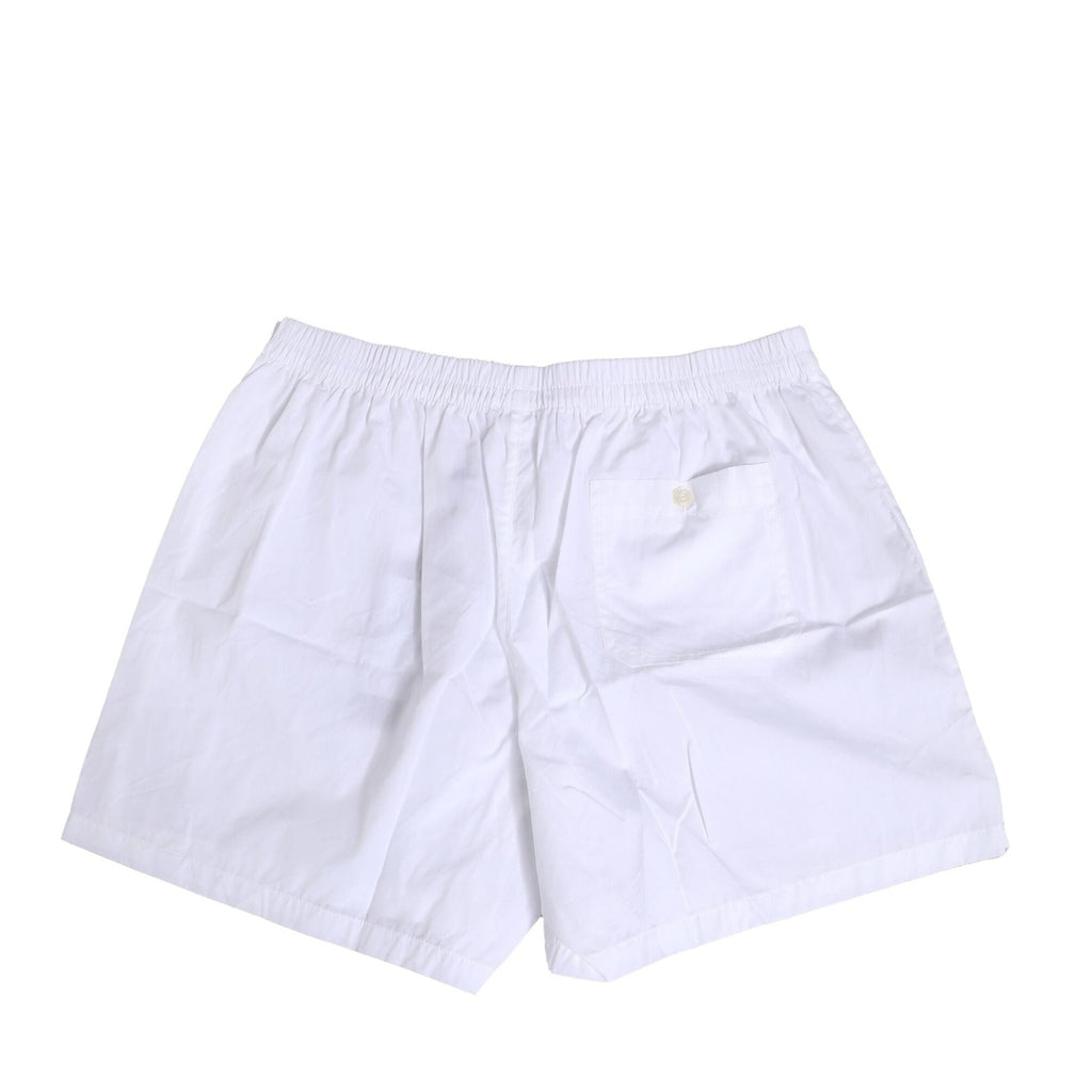 Dolce & Gabbana White Cotton Regular Boxer Shorts Underwear