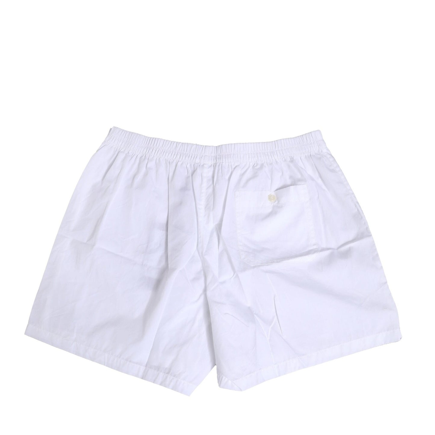 Dolce & Gabbana White Cotton Regular Boxer Shorts Underwear Dolce & Gabbana