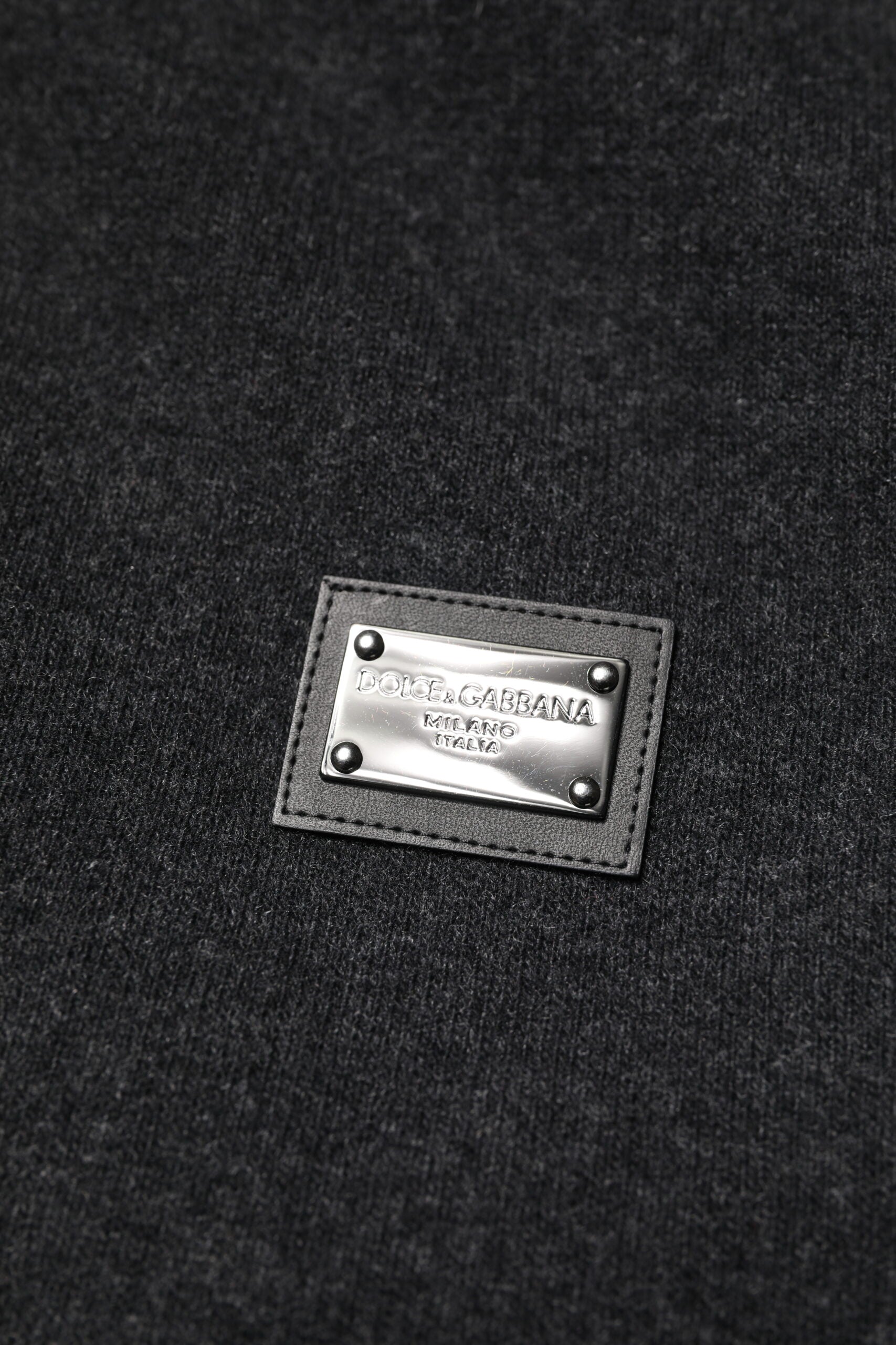 Dolce & Gabbana Black DG Logo Plaque Hooded Bomber Jacket Dolce & Gabbana