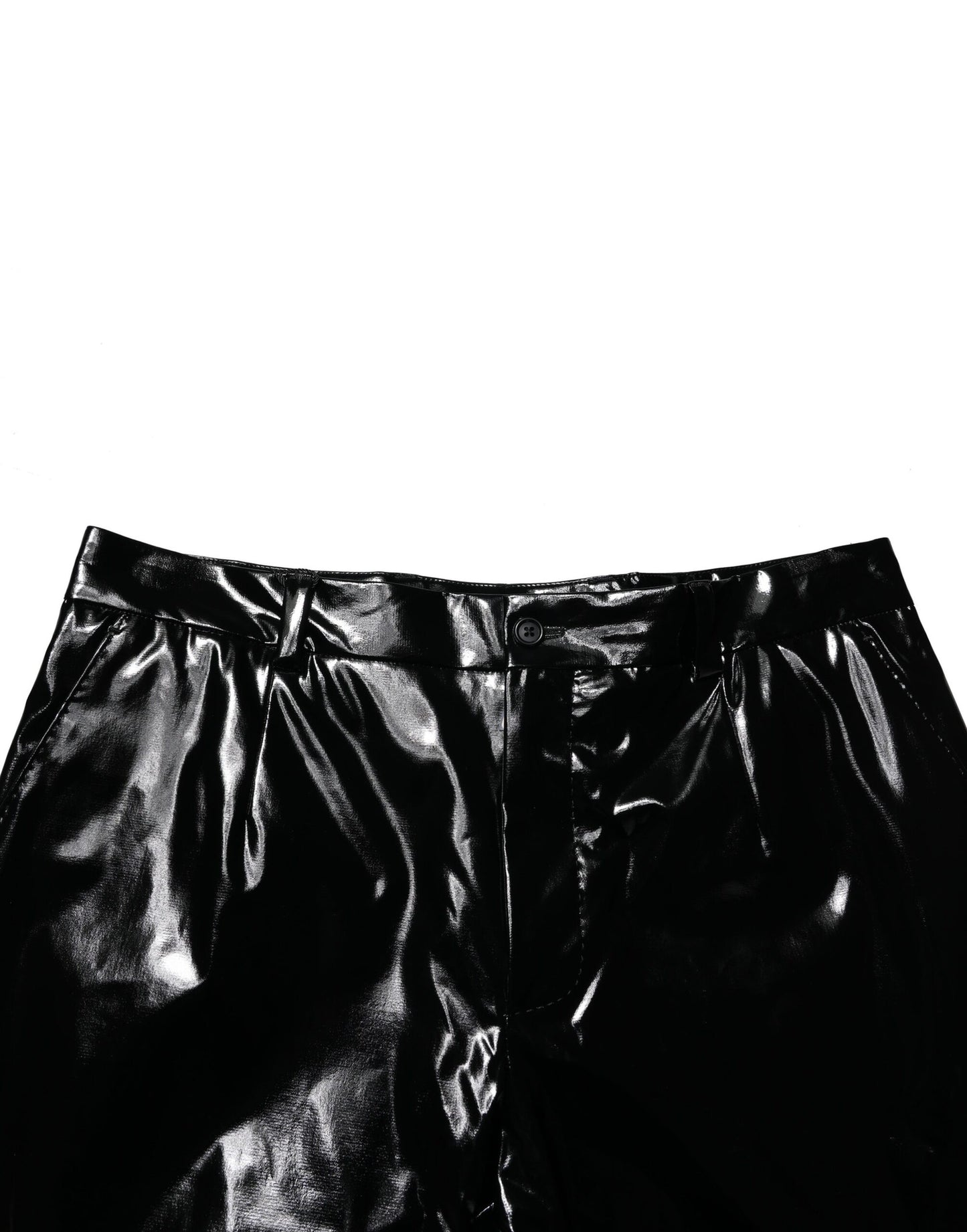 Dolce & Gabbana Black Nylon Straight Men Pants Dolce & Gabbana
