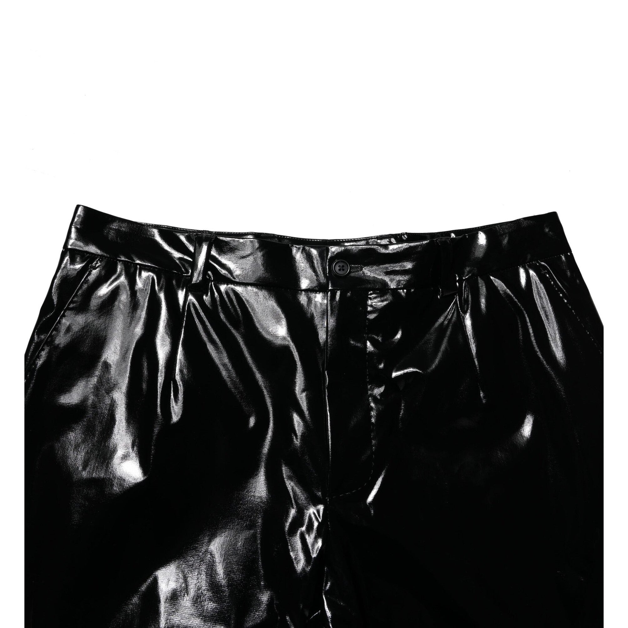 Dolce & Gabbana Black Nylon Straight Men Pants