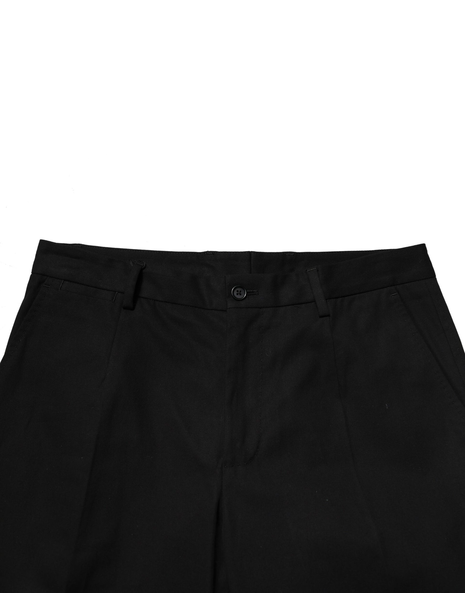 Dolce & Gabbana Black Cotton Cargo Dress Men Pants Dolce & Gabbana