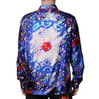 Dolce & Gabbana Multicolor Printed Silk Lounge Casual Shirt