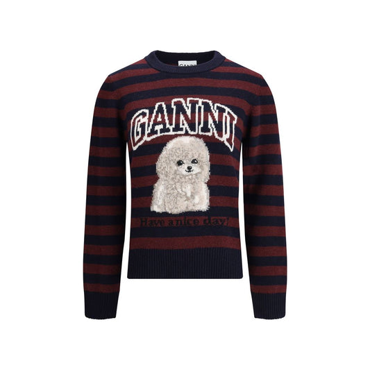Ganni Poodle striped Sweater Ganni