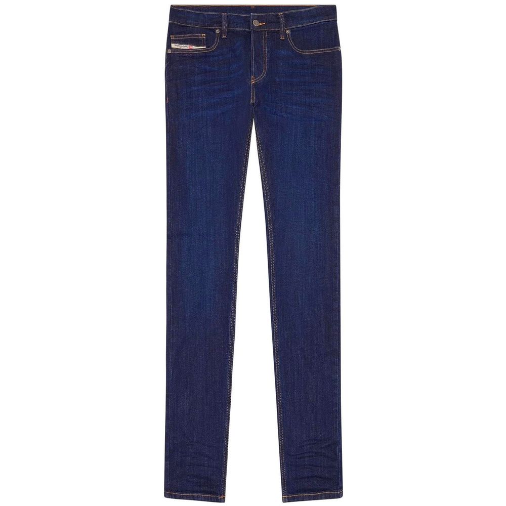 Diesel Blue Cotton Jeans & Pant Diesel