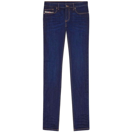 Diesel Blue Cotton Jeans & Pant Diesel