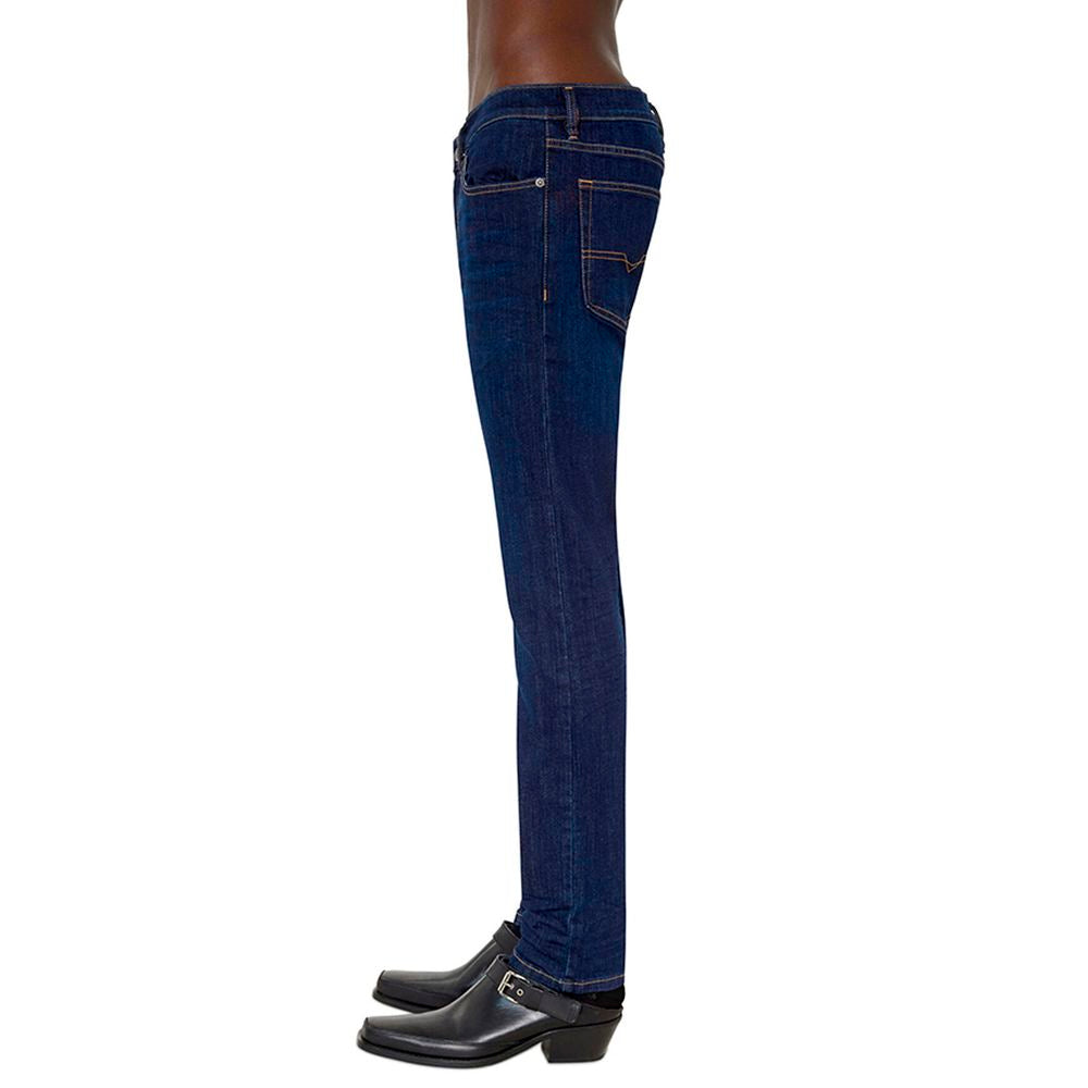 Diesel Blue Cotton Jeans & Pant Diesel