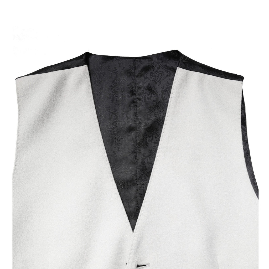 Dolce & Gabbana Gray Wool Dress Formal Men Waistcoat Vest
