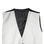 Dolce & Gabbana Gray Wool Dress Formal Men Waistcoat Vest