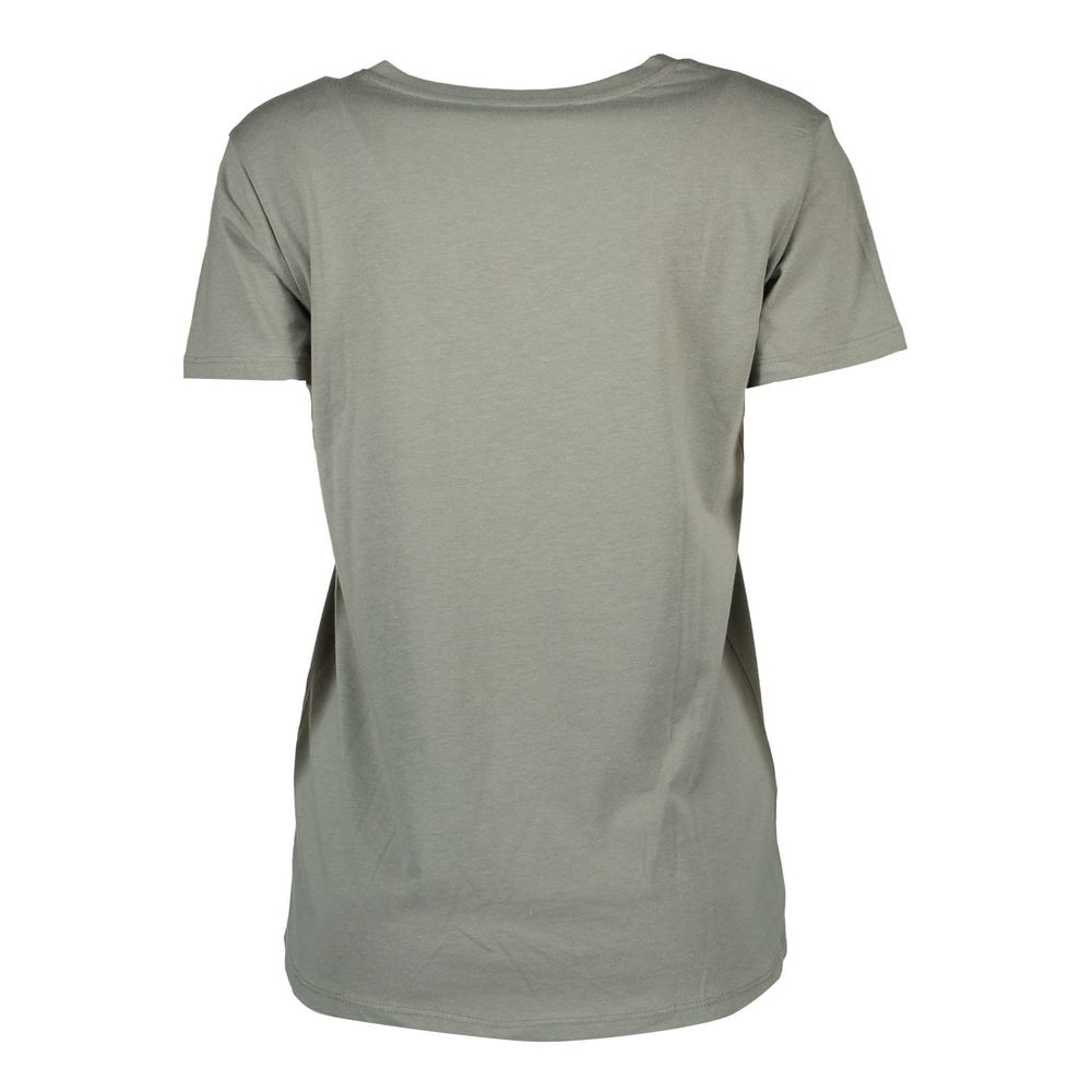 Silvian Heach Verde Cotton Women T-Shirt Silvian Heach