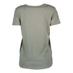 Silvian Heach Verde Cotton Women T-Shirt Silvian Heach