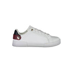 Tommy Hilfiger Bianco Polyurethane Women Sneaker Tommy Hilfiger