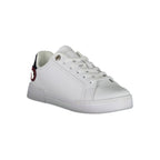 Tommy Hilfiger Bianco Polyurethane Women Sneaker Tommy Hilfiger