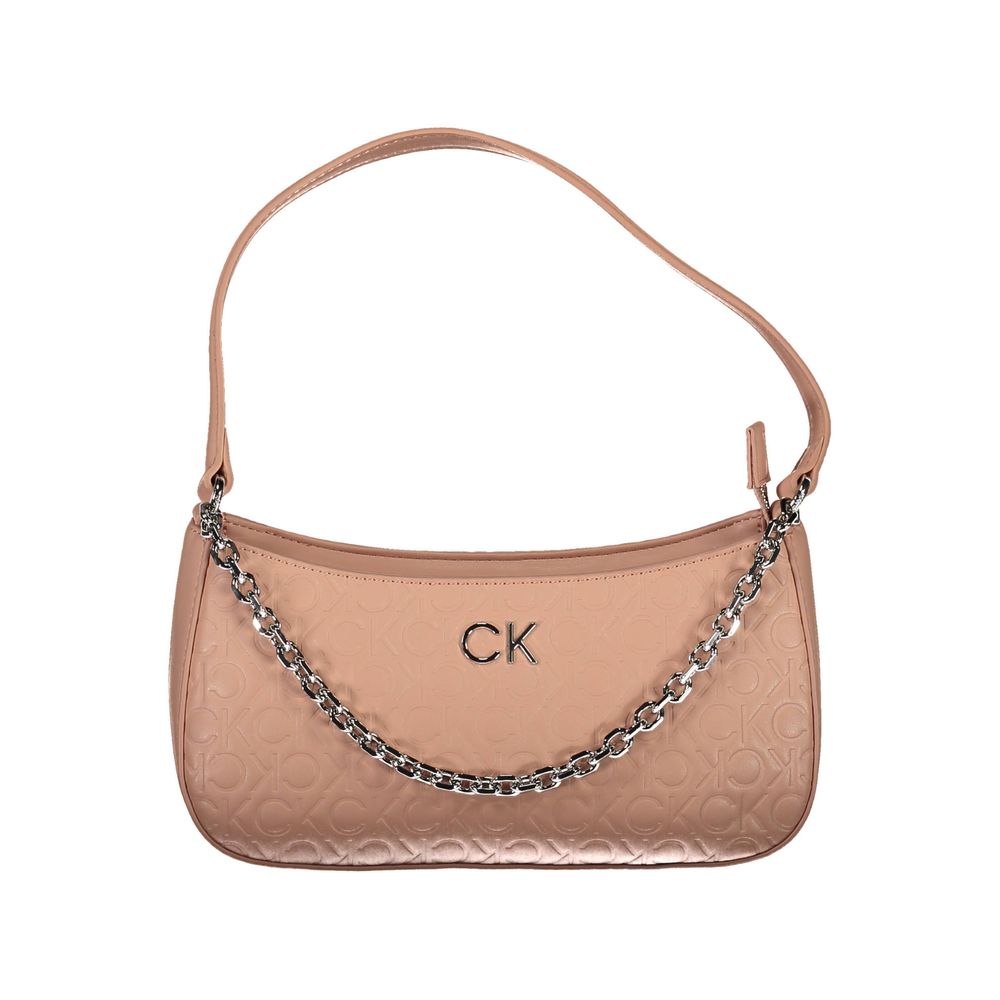 Calvin Klein Pink Polyester Women Handbag Calvin Klein