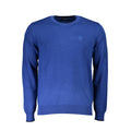 North Sails Blue Organic Cotton Men's Sweater - Eljoys Fashion 