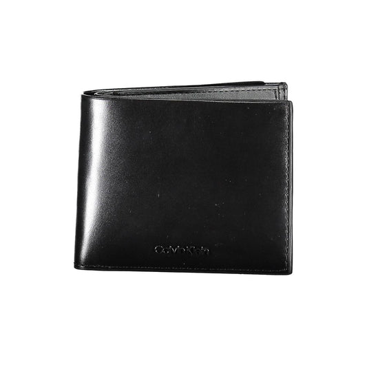 Calvin Klein Black Leather Men Wallet Calvin Klein