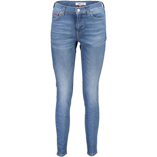Tommy Hilfiger Light Blue Cotton Women Skinny Jean Tommy Hilfiger