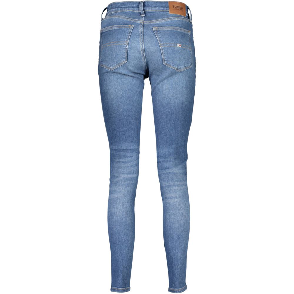 Tommy Hilfiger Light Blue Cotton Women Skinny Jean Tommy Hilfiger